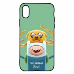 Чохол для iPhone X/Xs Finn and Jake Art - PrintSalon