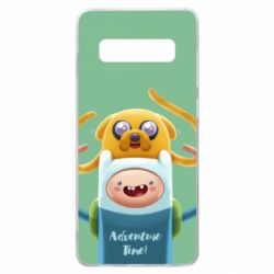 Чохол для Samsung S10+ Finn and Jake Art - PrintSalon