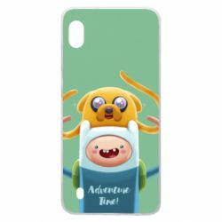 Чохол для Samsung A10 Finn and Jake Art - PrintSalon
