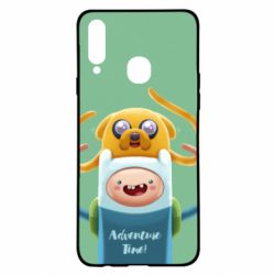 Чохол для Samsung A20s Finn and Jake Art - PrintSalon