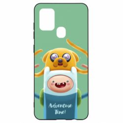 Чохол для Samsung A21s Finn and Jake Art - PrintSalon