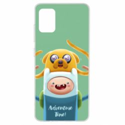 Чохол для Samsung A51 Finn and Jake Art - PrintSalon