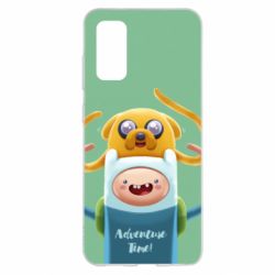 Чохол для Samsung S20 Finn and Jake Art - PrintSalon