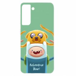 Чохол для Samsung S21 Finn and Jake Art - PrintSalon