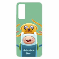 Чохол для Huawei P Smart 2021 Finn and Jake Art - PrintSalon