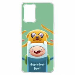 Чохол для Oppo A74 4G Finn and Jake Art - PrintSalon