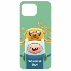 Чохол для Oppo Reno 4 Lite Finn and Jake Art - PrintSalon
