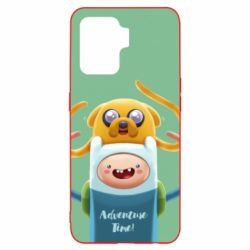 Чохол для Oppo Reno 5 Lite Finn and Jake Art - PrintSalon