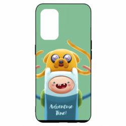 Чохол для Oppo Reno 5 4G Finn and Jake Art - PrintSalon