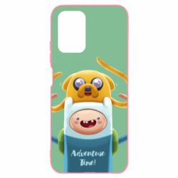 Чохол для Xiaomi Redmi Note 10 Finn and Jake Art - PrintSalon