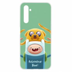 Чохол для Realme 6 Finn and Jake Art - PrintSalon