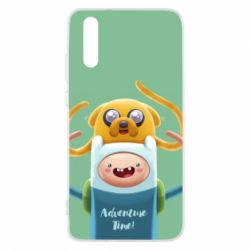 Чохол для Huawei P20 Finn and Jake Art - PrintSalon