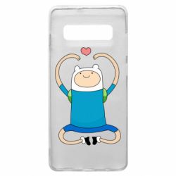 Чехол для Samsung S10+ Finn dancing-PrintSalon Чехол для Samsung S10+ Finn dancing