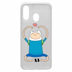 Чехол для Samsung A40 Finn dancing-PrintSalon Чехол для Samsung A40 Finn dancing