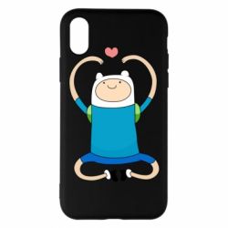 Чехол для iPhone X/Xs Finn dancing-PrintSalon Чехол для iPhone X/Xs Finn dancing