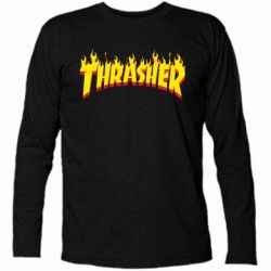 Футболка с длинным рукавом Fire Thrasher - PrintSalon
