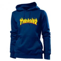 Женское худи Fire Thrasher - PrintSalon