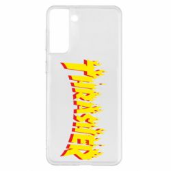 Чехол для Samsung S21+ Fire Thrasher - PrintSalon