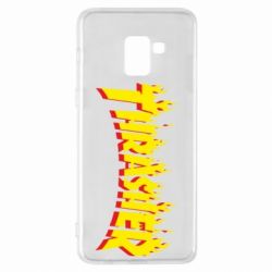 Чехол для Samsung A8+ 2018 Fire Thrasher - PrintSalon