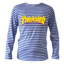 Тельняшка с длинным рукавом Fire Thrasher - PrintSalon