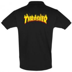 Мужское поло Fire Thrasher - PrintSalon