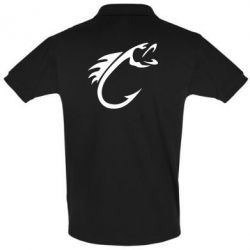 Мужское поло Fish Hook - PrintSalon