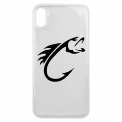 Чехол для iPhone Xs Max Fish Hook - PrintSalon
