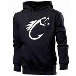 Мужское худи Fish Hook - PrintSalon
