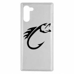 Чехол для Samsung Note 10 Fish Hook - PrintSalon