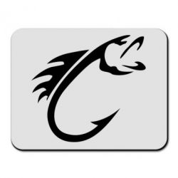 Коврик для мыши Fish Hook - PrintSalon