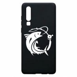 Чехол для Huawei P30 Fish on the hook - PrintSalon