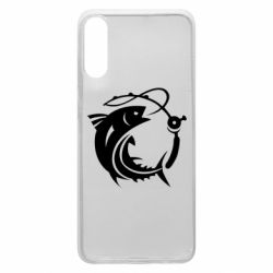 Чехол для Samsung A70 Fish on the hook - PrintSalon