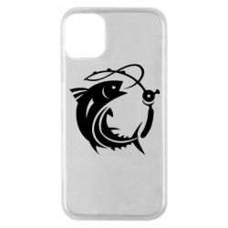 Чехол для iPhone 11 Pro Fish on the hook - PrintSalon