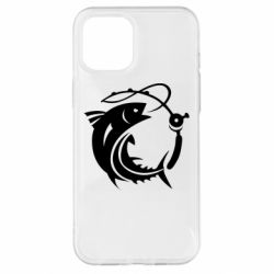 Чехол для iPhone 12 Pro Max Fish on the hook - PrintSalon
