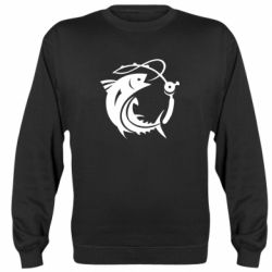 Cвитшот Fish on the hook - PrintSalon