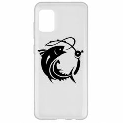 Чехол для Samsung A31 Fish on the hook - PrintSalon