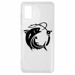 Чехол для Samsung A41 Fish on the hook