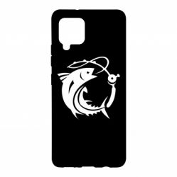 Чехол для Samsung A42 5G Fish on the hook - PrintSalon