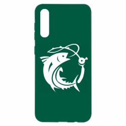 Чехол для Samsung A50 Fish on the hook - PrintSalon