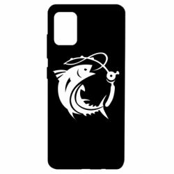 Чехол для Samsung A51 Fish on the hook - PrintSalon