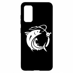Чехол для Samsung S20 Fish on the hook - PrintSalon
