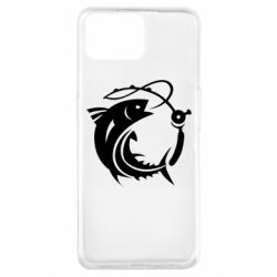 Чехол для Oppo A73 Fish on the hook - PrintSalon