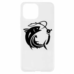 Чехол для Xiaomi Mi11 Lite Fish on the hook - PrintSalon