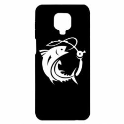 Чехол для Xiaomi Redmi Note 9S/9Pro/9Pro Max Fish on the hook - PrintSalon