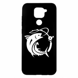 Чехол для Xiaomi Redmi Note 9/Redmi 10X Fish on the hook - PrintSalon