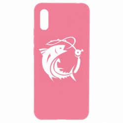 Чехол для Xiaomi Redmi 9a Fish on the hook