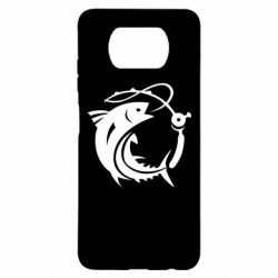 Чехол для Xiaomi Poco X3 Fish on the hook - PrintSalon