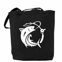 Эко-сумка Fish on the hook - PrintSalon