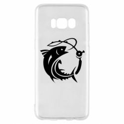Чехол для Samsung S8 Fish on the hook - PrintSalon