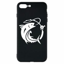 Чехол для iPhone 8 Plus Fish on the hook - PrintSalon